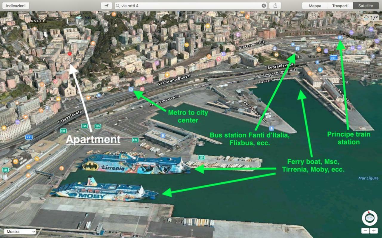 A Due Passi Dalla Lanterna Genova Eksteriør bilde